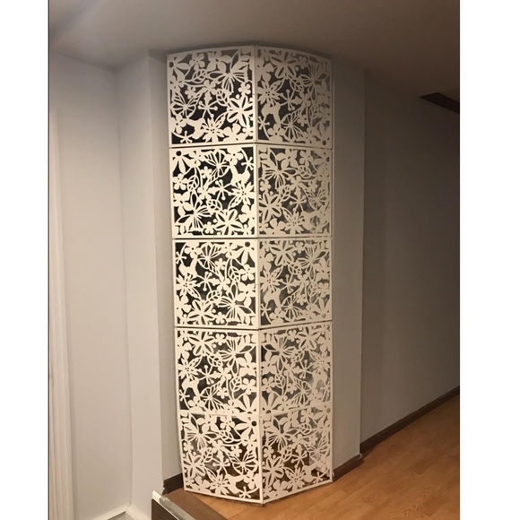 DIY Hanging Room Divider PVC 12 PCS Panels Screen - Picture 3 of 8